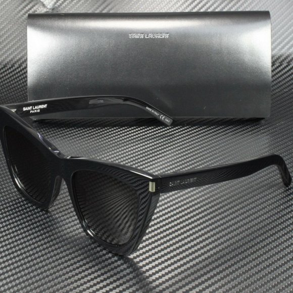 Saint Laurent Women's Black and Grey Sunglasses! - Picture 1 of 4